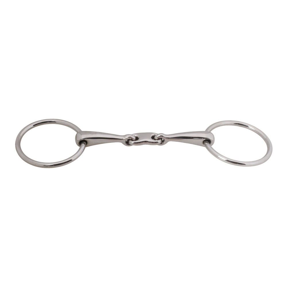 Loose Ring Double Jointed Snaffle