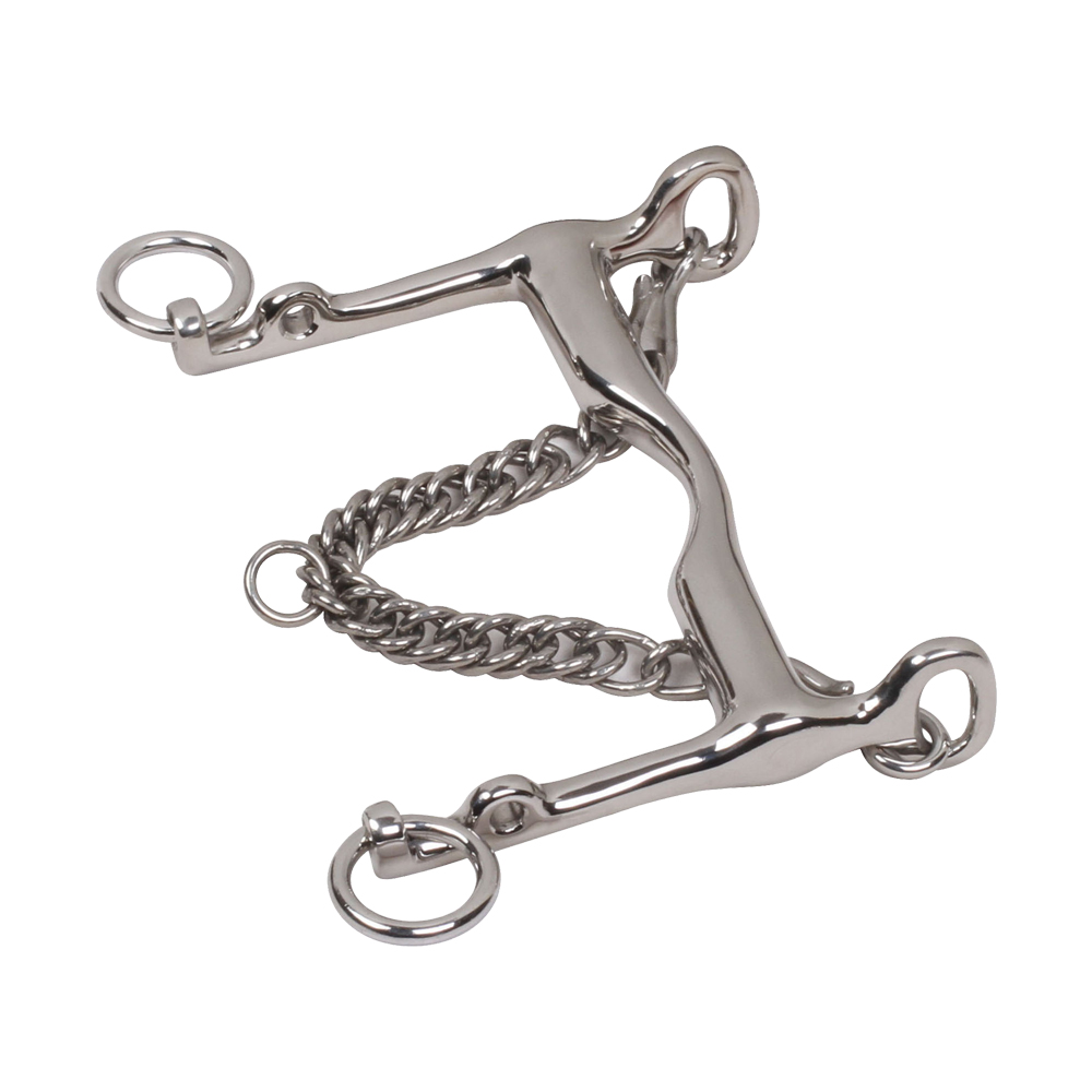 Low port weymouth 20mm straight and oval shank