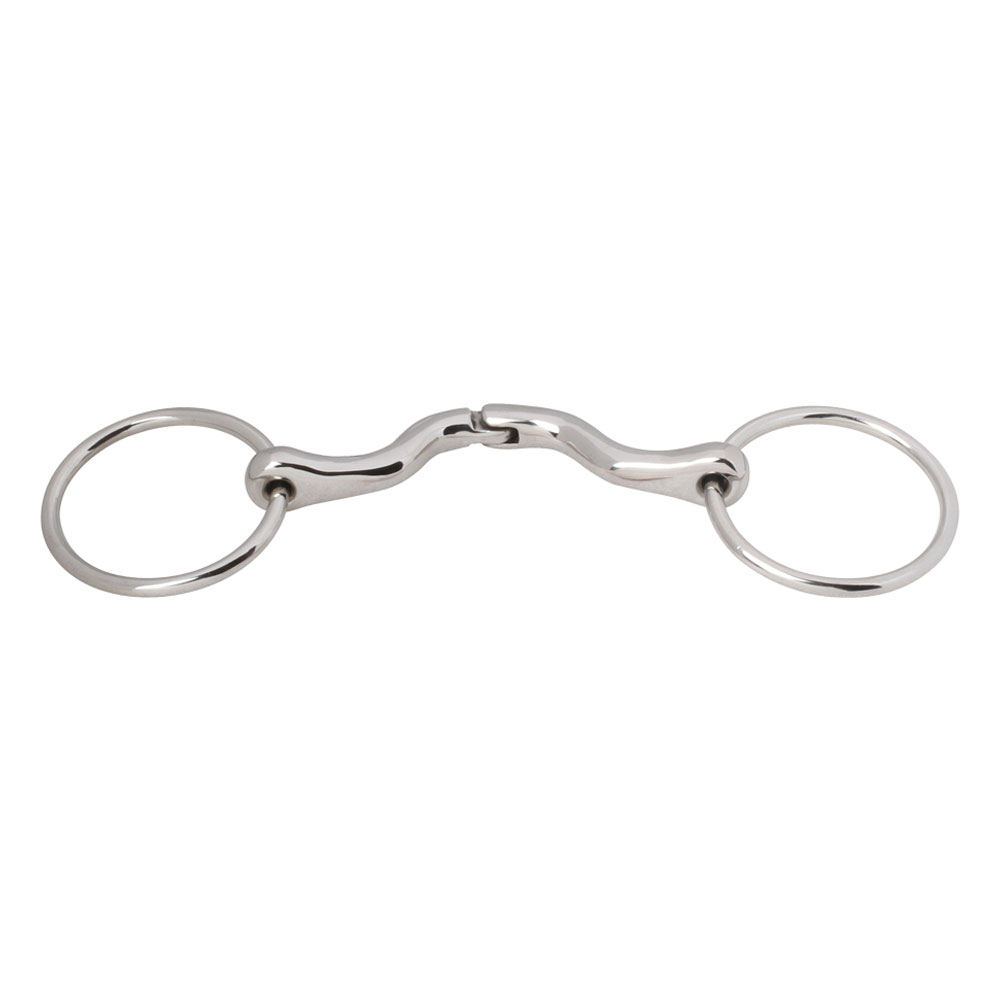 Loose Ring Hinge Ported Mouth Bit